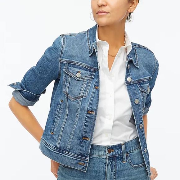 JCrew factory Classic Jean jacket - Picture 2 of 11
